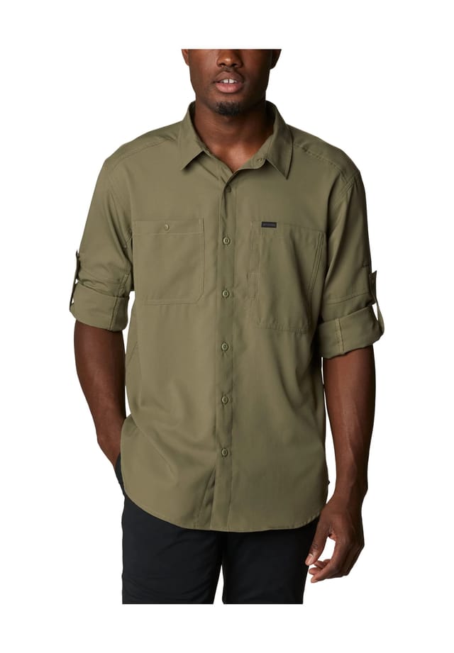 

Рубашка Silver Ridge Utility Lite с короткими рукавами стандартный крой Columbia, зеленый