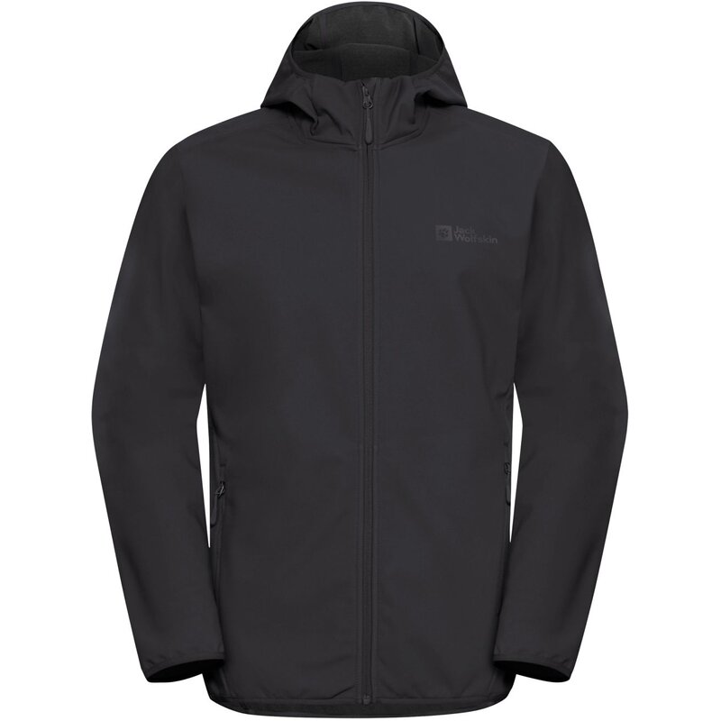 

Функциональная куртка bornberg hoody m Jack Wolfskin, черный