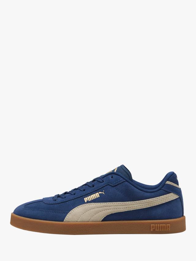 Club II Era замшевые шнурованные кроссовки PUMA, Blue/Beige — фото 4