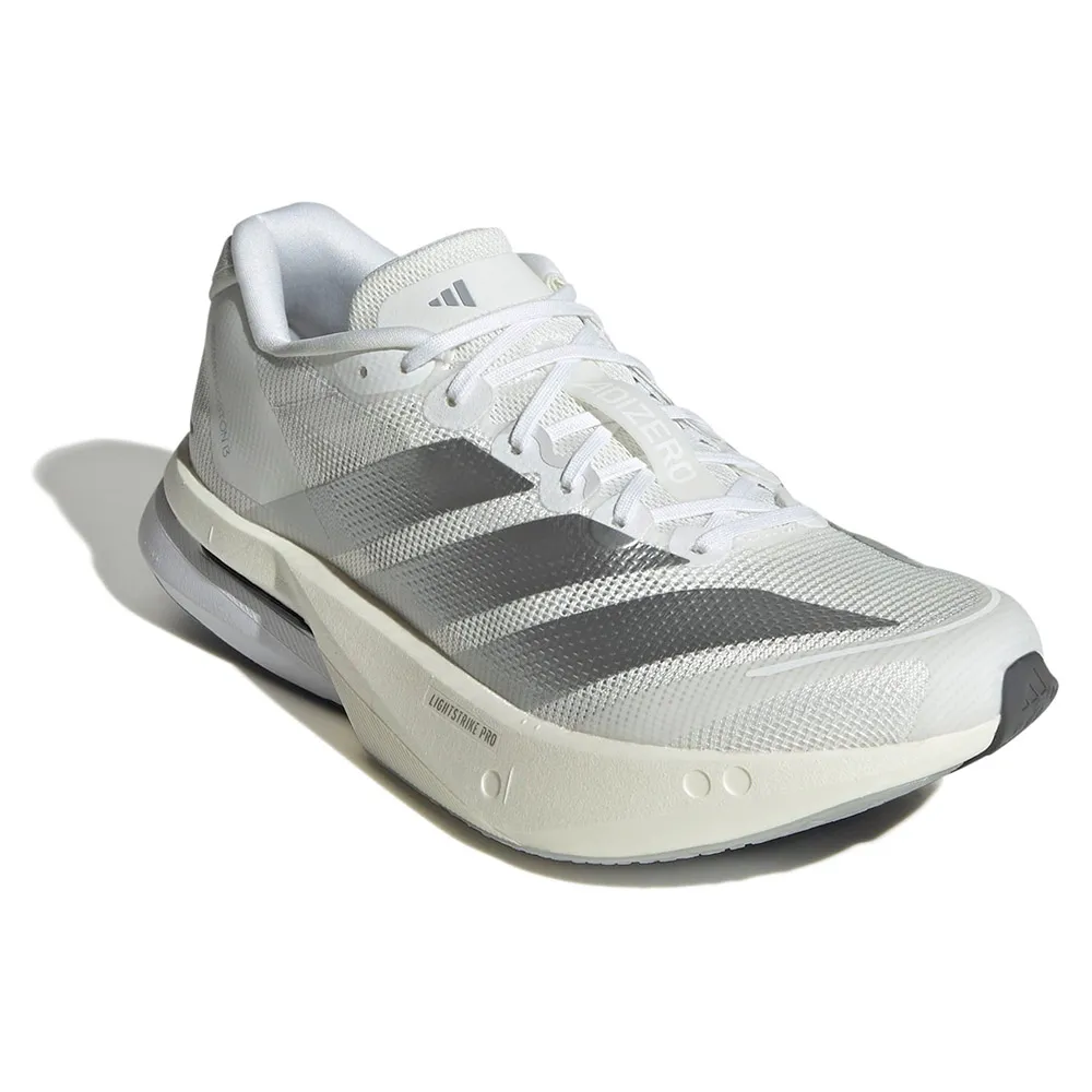 Беговые кроссовки adidas Adizero Boston 13, серый — фото 4