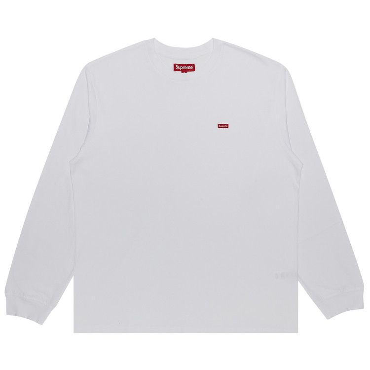 

Футболка Supreme Small Box Long-Sleeve Tee, White