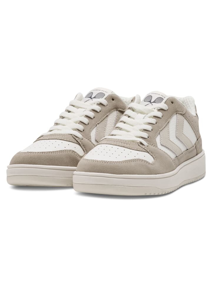 Кроссовки на шнуровке Hummel Schnürsenkel Sneaker St. Power Erwachsene, цвет HUMUS/MARSHMALLOW — фото 4
