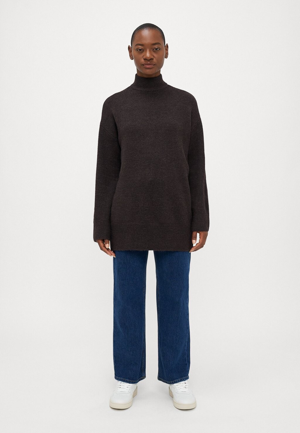 

Джемпер VMIRIS HIGHNECK Vero Moda Petite, темно-коричневый
