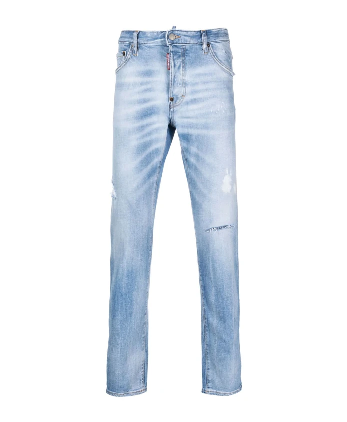 

Итальянские джинсы, произведенные в Италии Dsquared2, синий