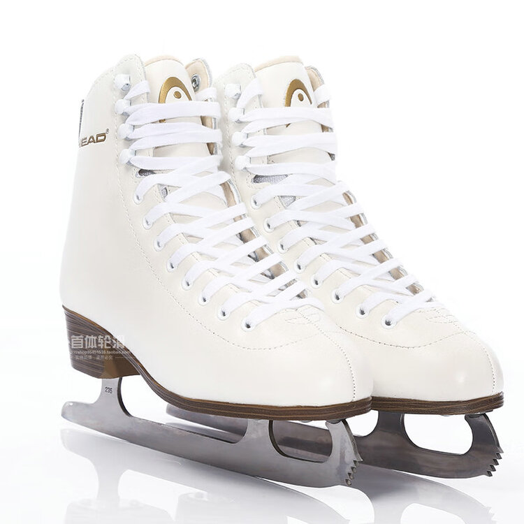 

HEAD F600PRO Upgraded Ice Skates for Men And Women, Children's Figure Skating Skates for Beginners, Model F600 White, размер 40