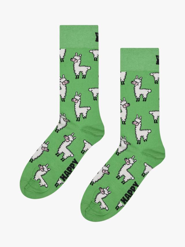 

Носки с ламами Happy Socks, One Size, Green