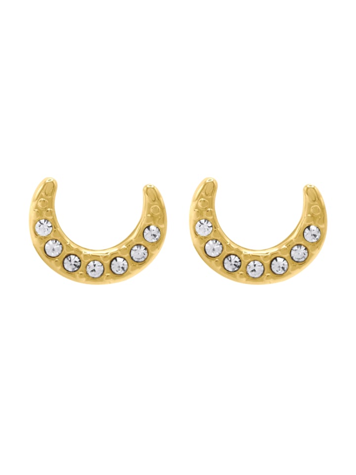 

Steel_Art Женские серьги-гвоздики Sina золотистого цвета