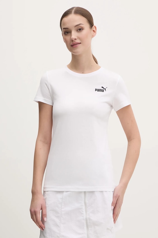 

Хлопковая футболка Puma, белый
