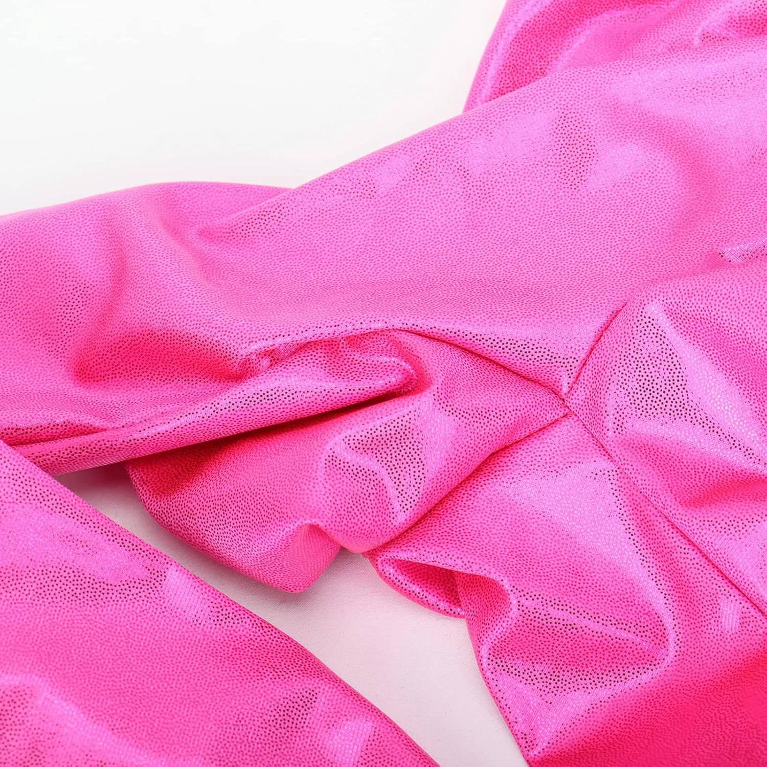 Леггинсы для девочек ультра-стрейч, Hot Pink — фото 3