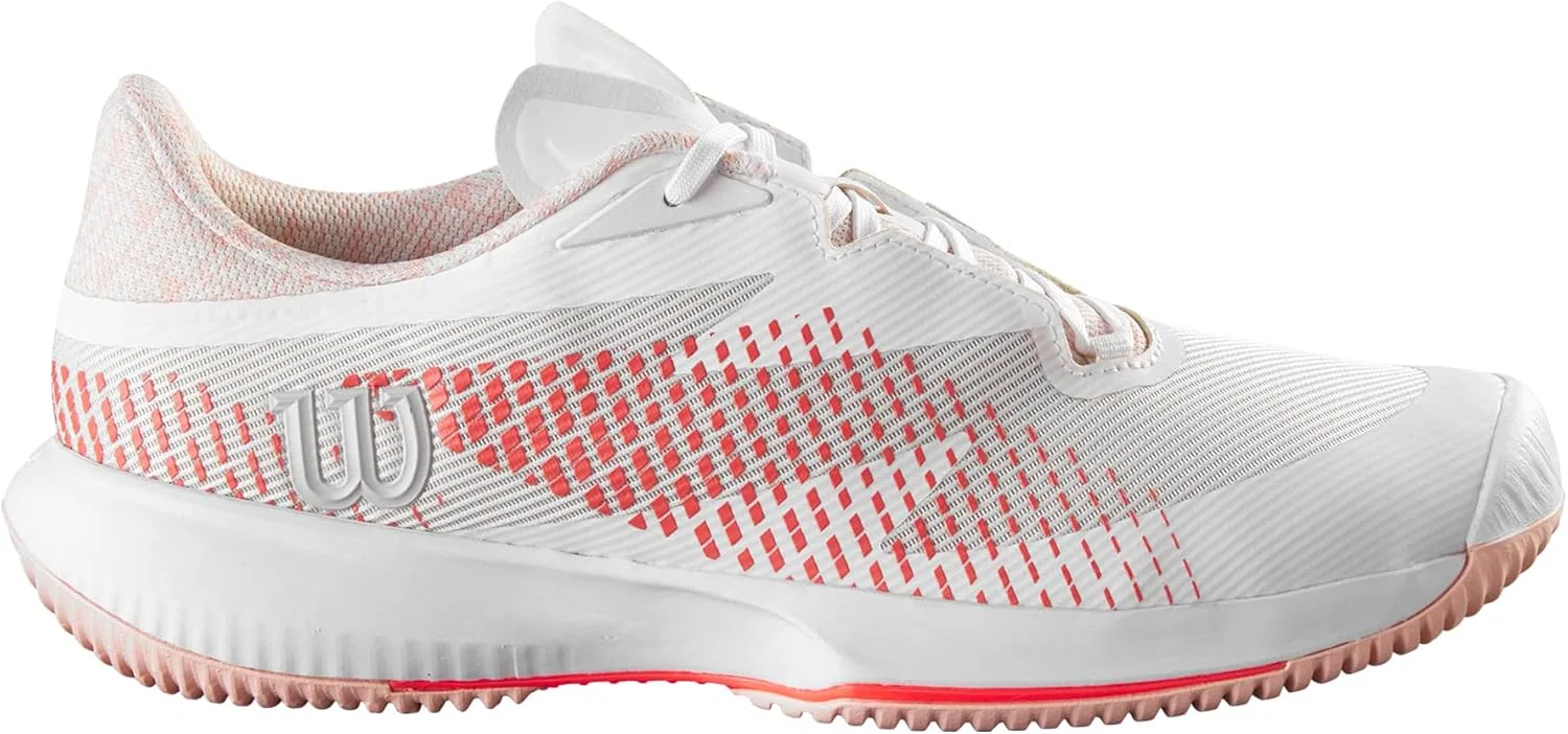Кроссовки для тенниса Wilson Kaos Swift, White White Tropical Peach