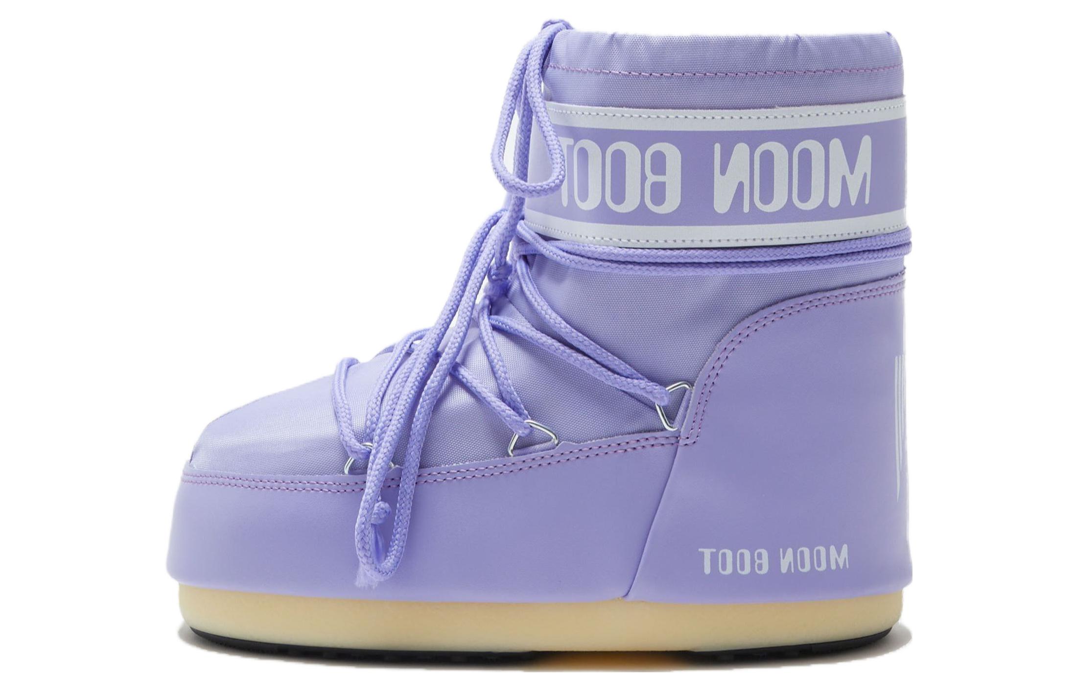 Ботинки Moon Boot Icon Low Nylon, фиолетовый