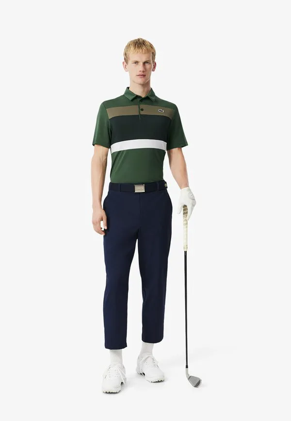 Рубашка-Поло с короткими рукавами Lacoste Sport, Vert Kaki Ir — фото 2