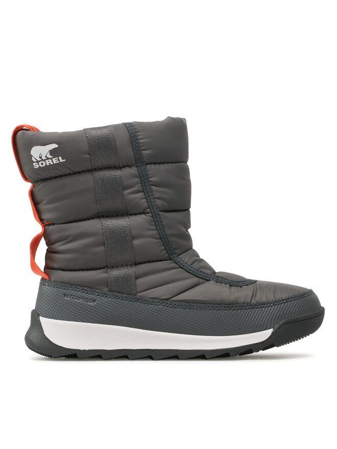 Ботинки женские Sorel стеганые зимние, серый