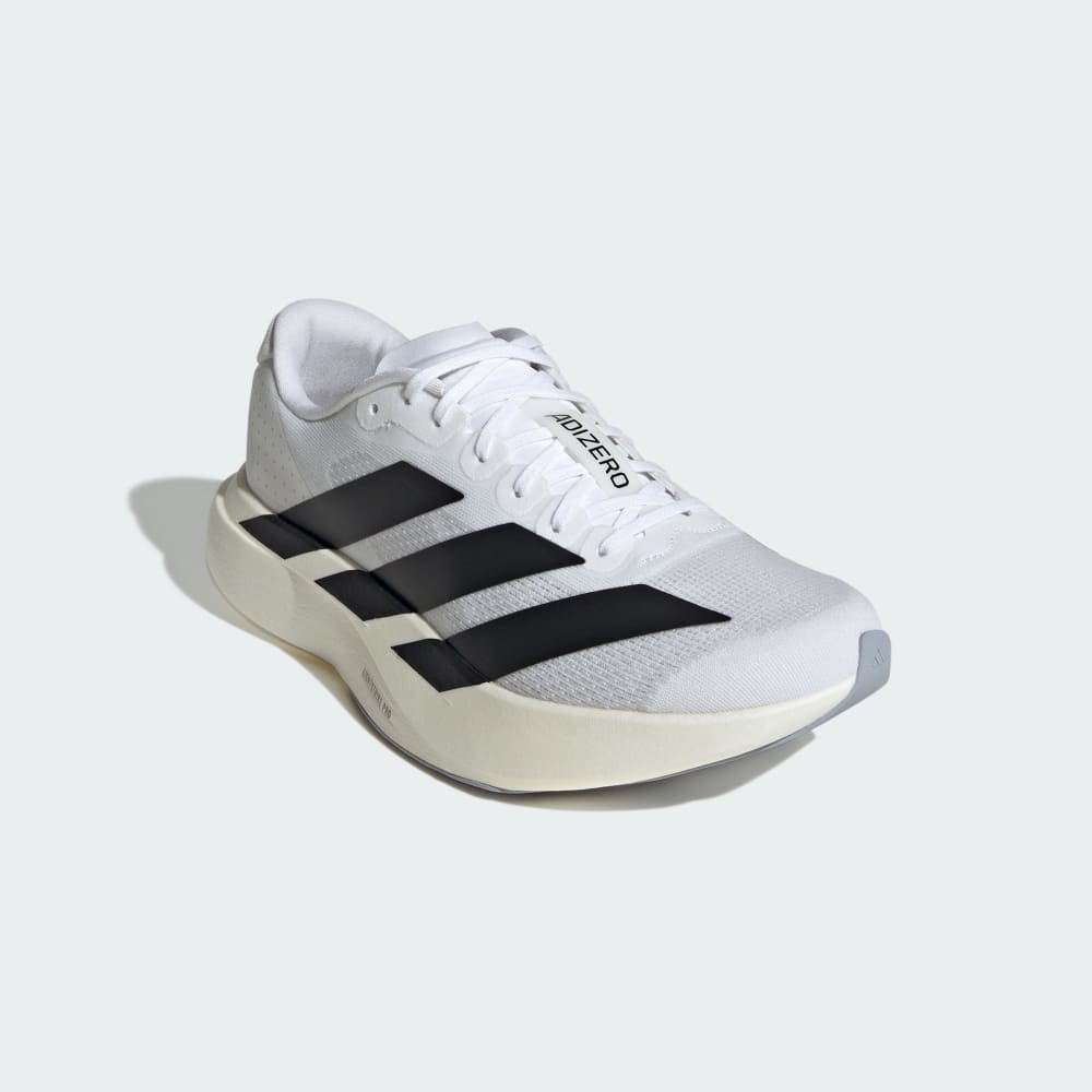 Кроссовки Adidas Adizero EVO SL Shoes, цвет Cloud White/Core Black/Cloud White — фото 4