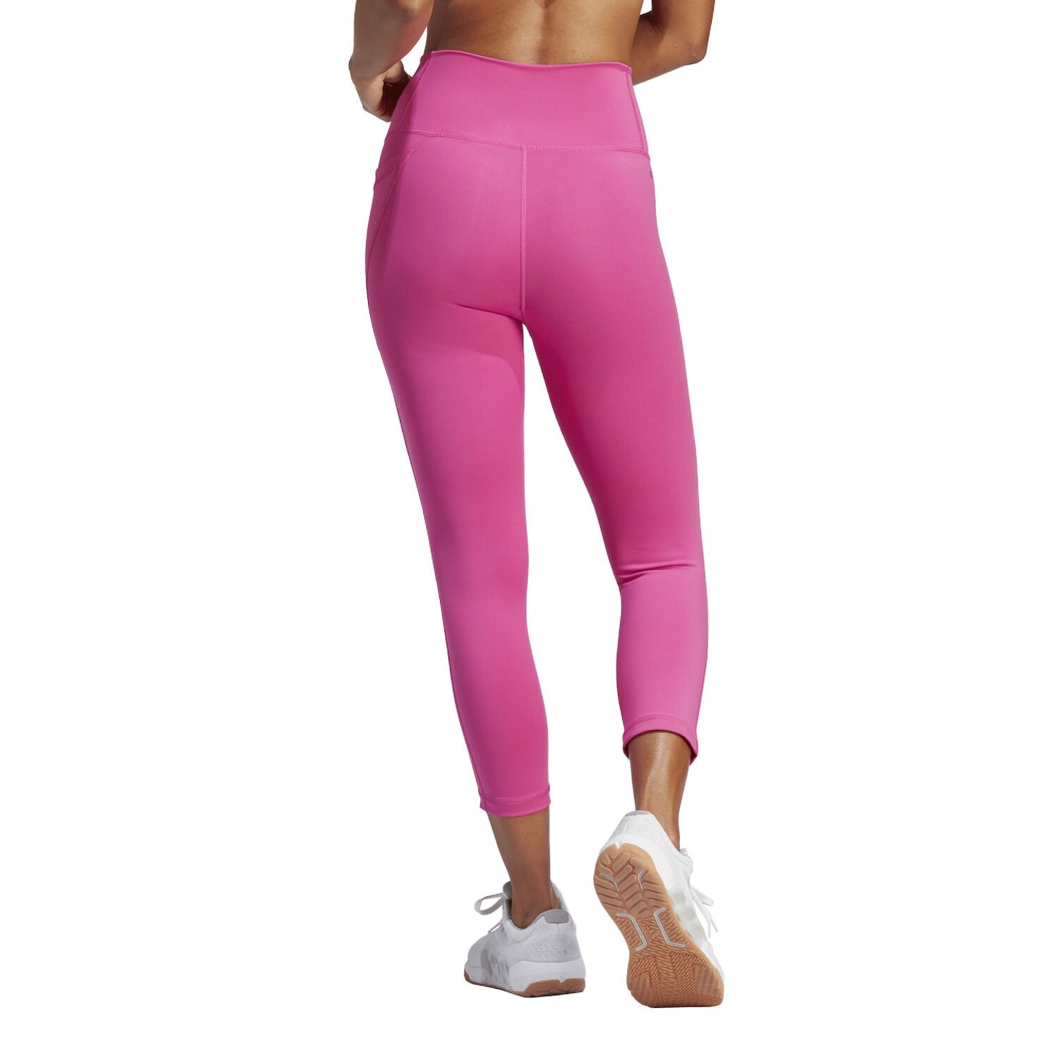

Женские леггинсы-капри с высокой талией adidas Optime Stash Pocket adidas, черный