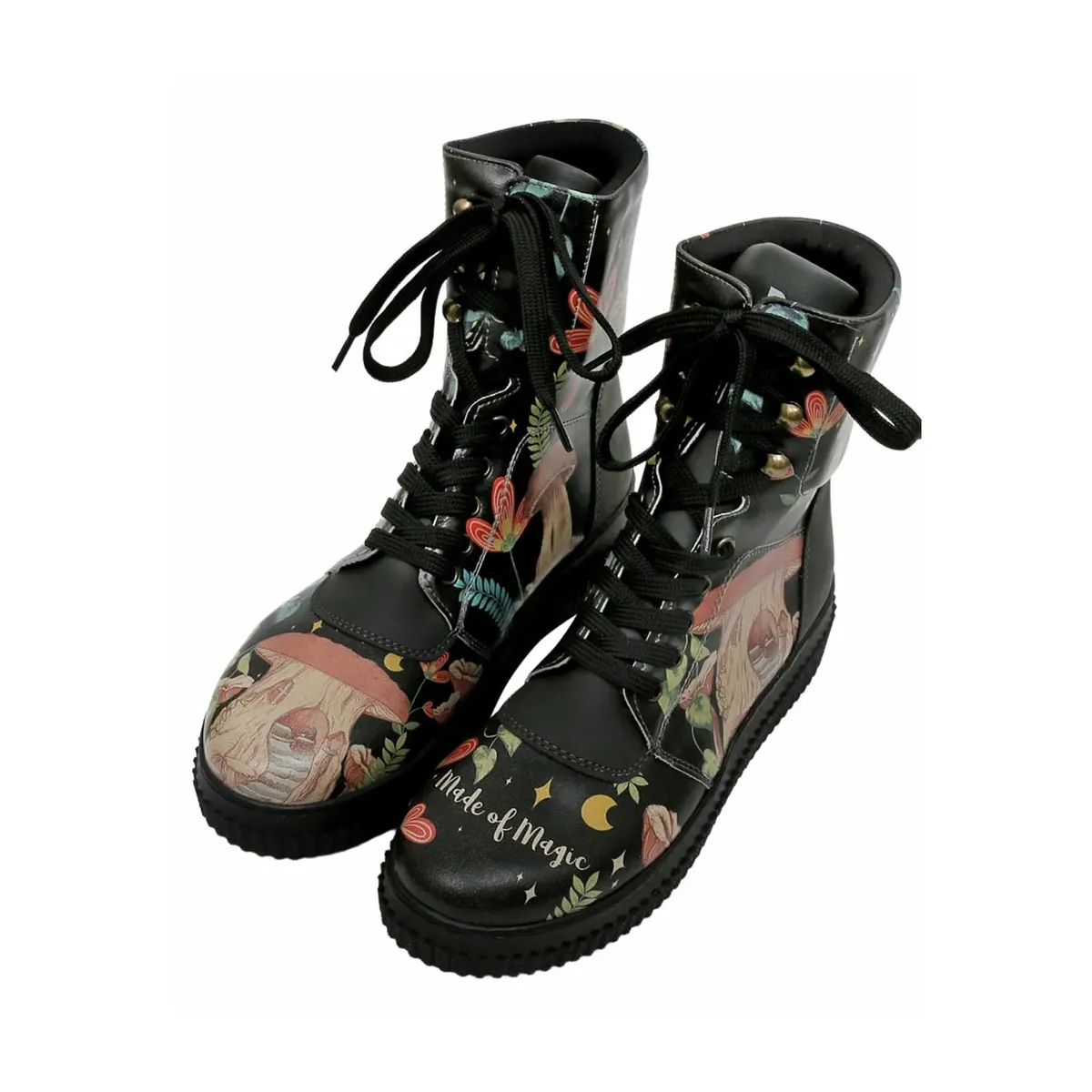 Ботинки на шнуровке DOGO "Women's Future Boots State Of Bliss 36 Women's Future Boots Ve", Vegan, оранжевый — фото 2
