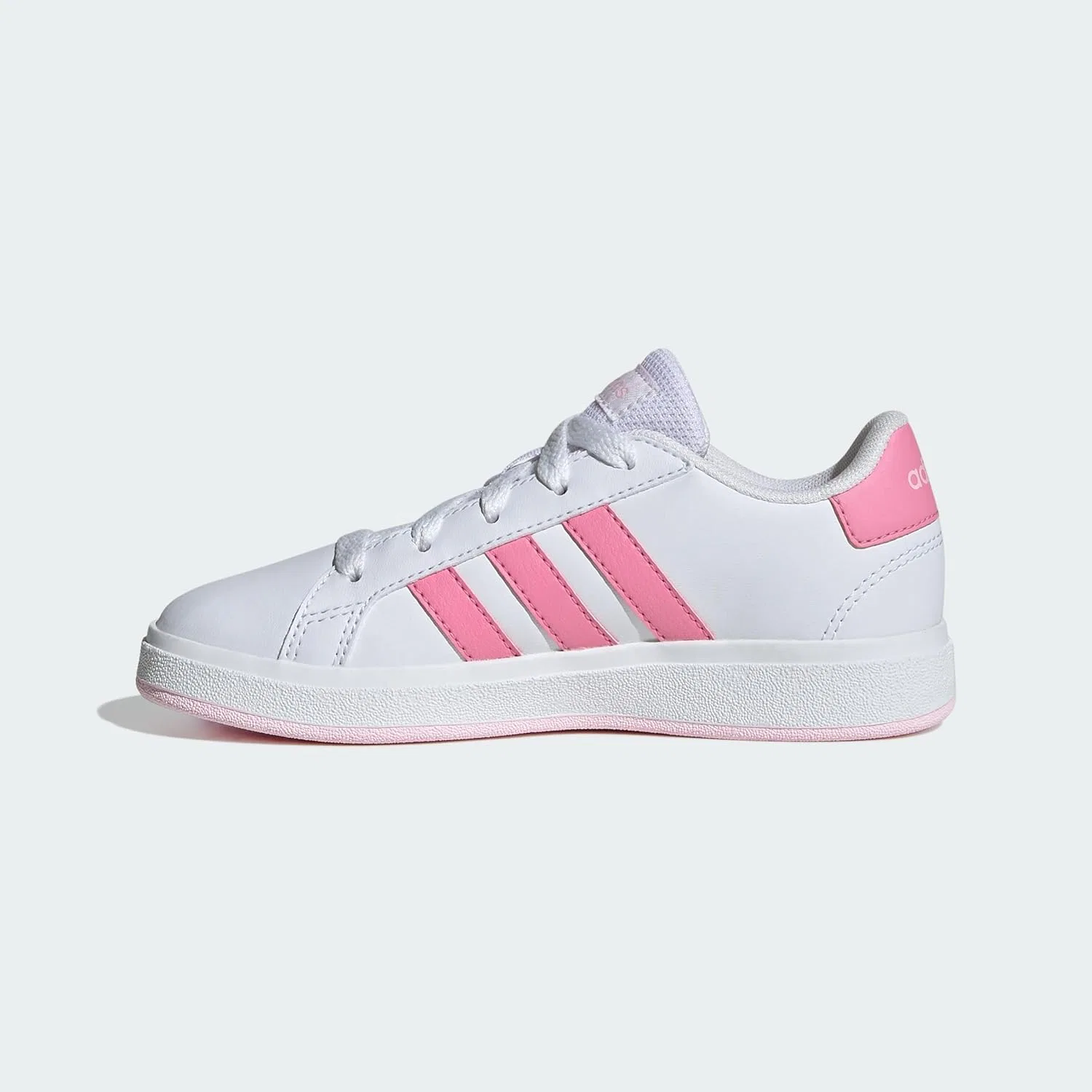 Кроссовки Grand Court 2.0, adidas, белый/розовый — фото 2