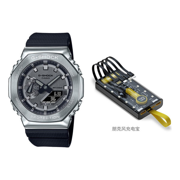 

Часы CASIO G-Shock Analog-Digital 'Black Silver', черный