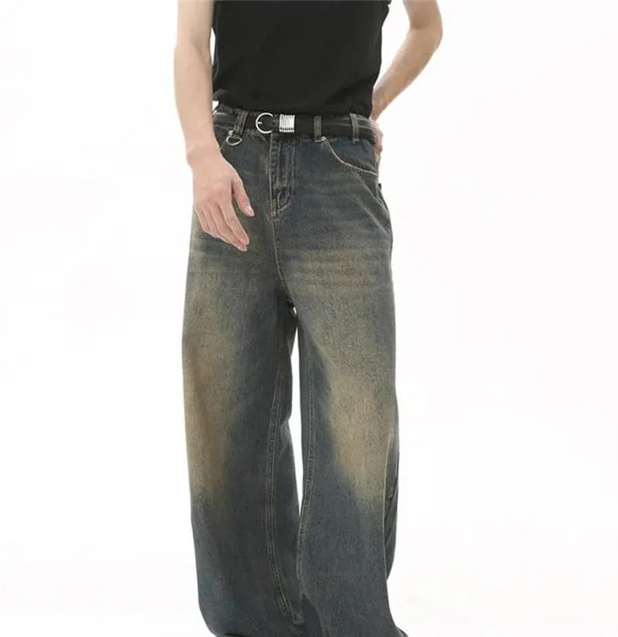 Джинсы свободные Vintage Wash, 4 — фото 3