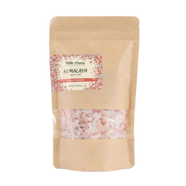 

Соль для ванн Folk & Flora Himalaya Energy Boost FOLK&FLORA, 500 гр