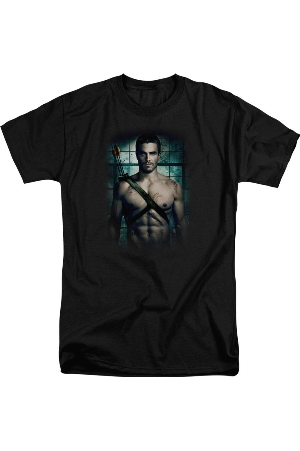 

Футболка Arrow Shirtless с коротким рукавом для взрослых Gildan, черный
