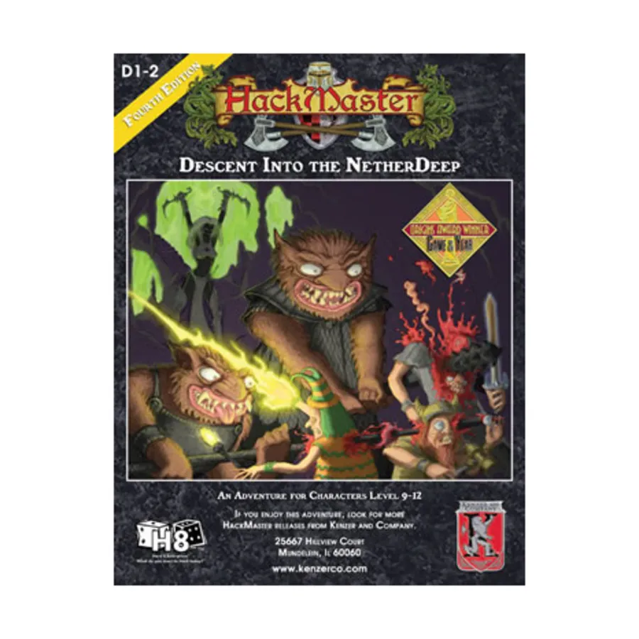 

Модуль Descent Into the NetherDeep, HackMaster (4th Edition)