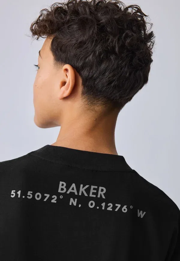 Футболка Regular fit с принтом Baker By Ted Baker, черный — фото 4