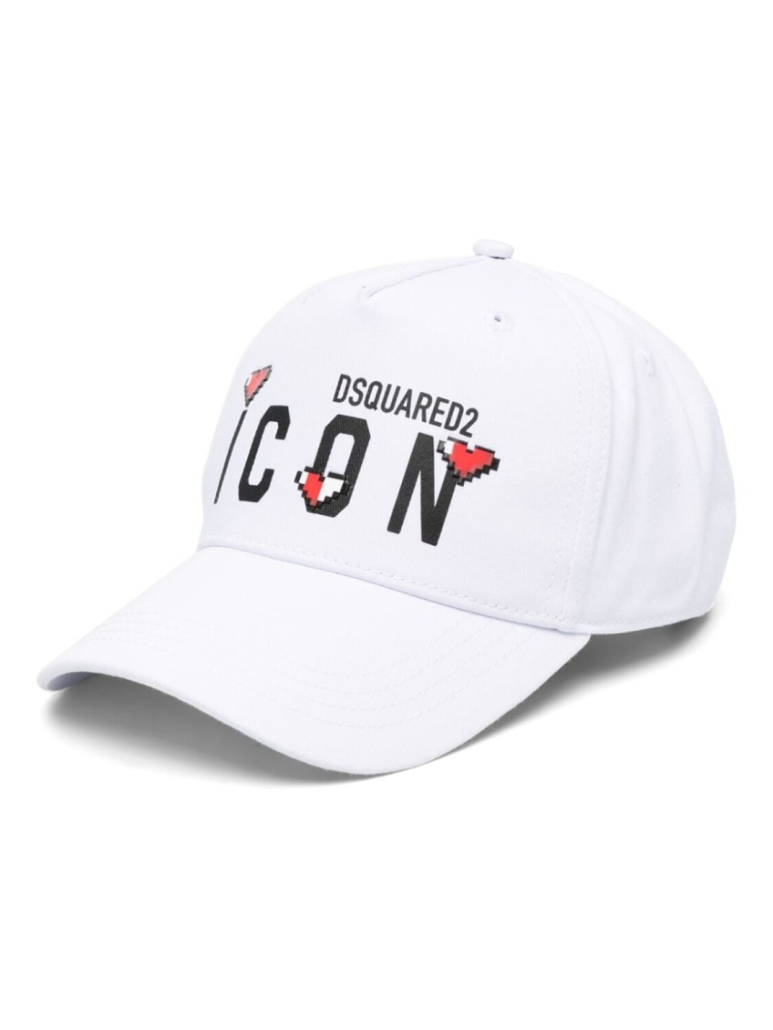 

Dsquared2 бейсболка Icon Heart Pixel, белый