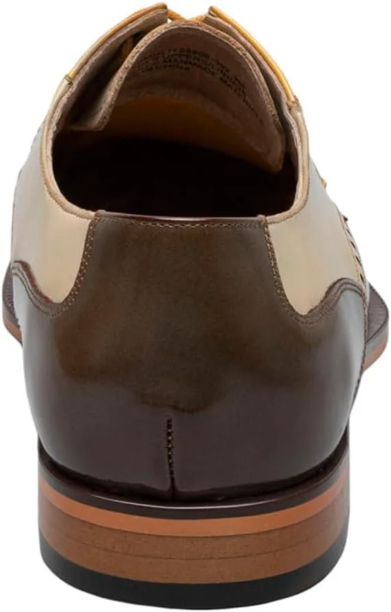 Туфли Stacy Adams Mens Plaza Cap Toe Oxford, оливковый — фото 4