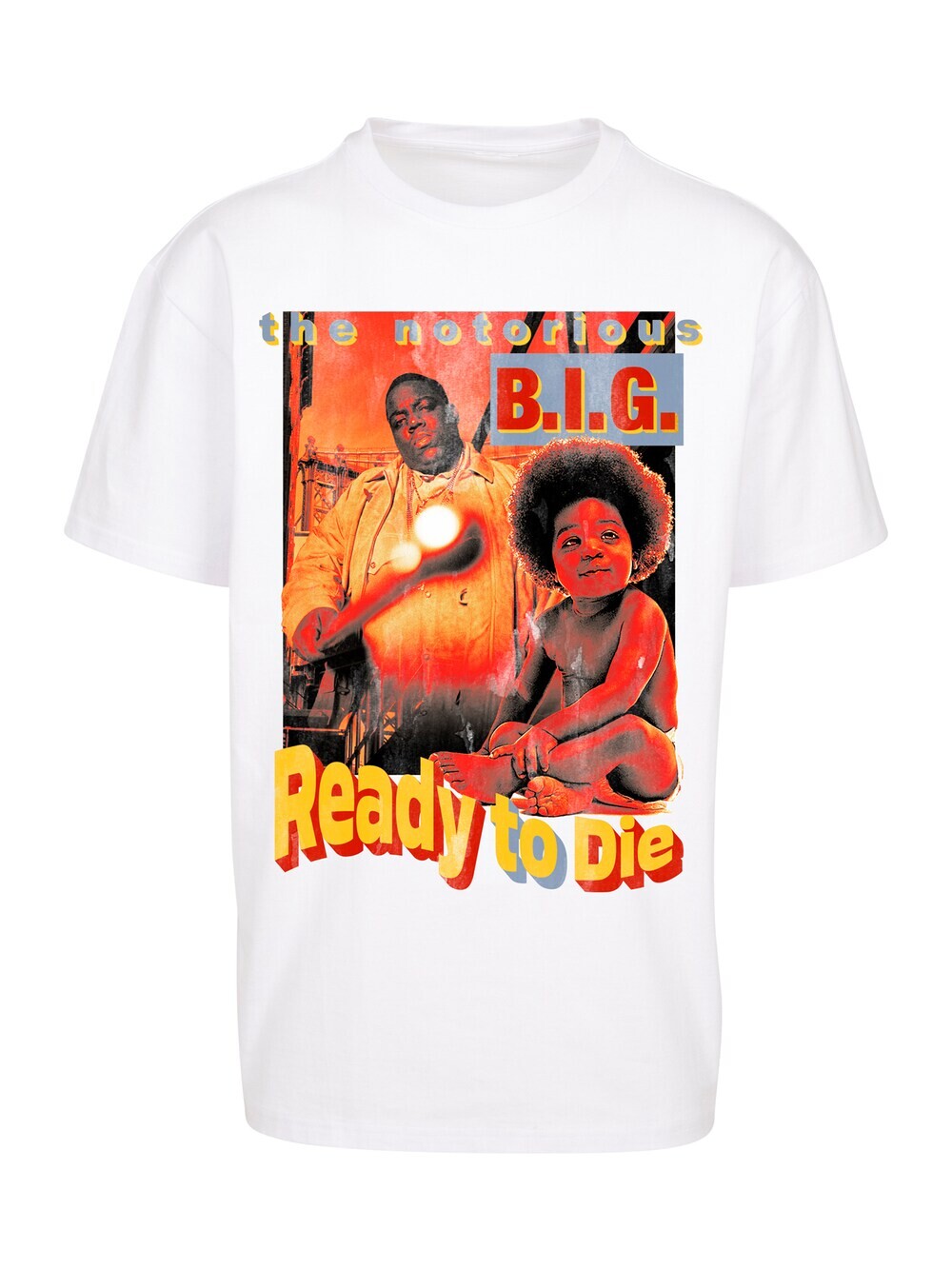 

Футболка Mister Tee Biggie Ready To Die, белый