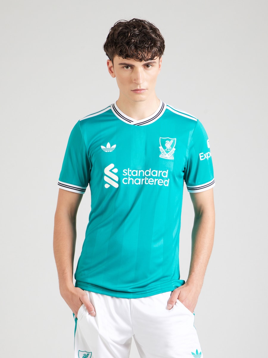 Футболка Performance ADIDAS PERFORMANCE FC Liverpool 25-26 3rd, изумрудный — фото 3