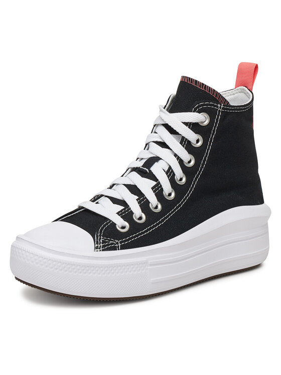 Тканевые кроссовки CHUCK TAYLOR ALL STAR MOVE PLATFORM 271716C Converse, черный — фото 2