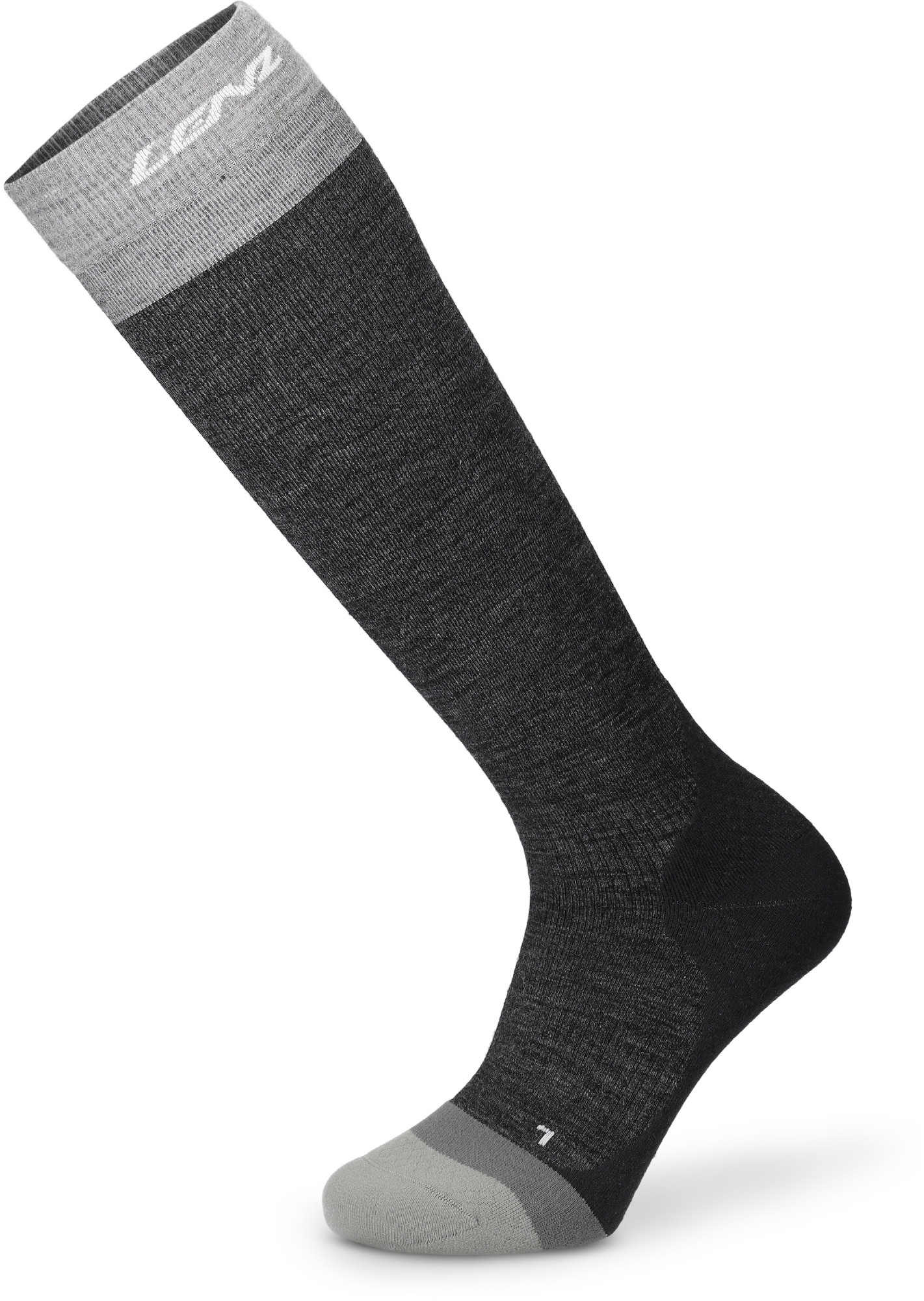 

Компрессионные носки Lenz think about merino compression 1, Dark Grey