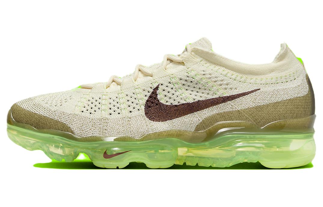 

Nike Air VaporMax 2023 Flyknit Кокосовое молоко Нейтральный оливковый Бежево-коричневый