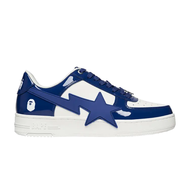 Кроссовки BAPE Wmns Bapesta OS #3 Navy, синий