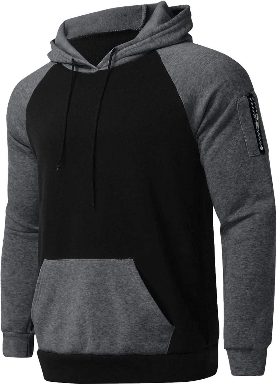 Мужская худи midweight Color Blocked с карманами