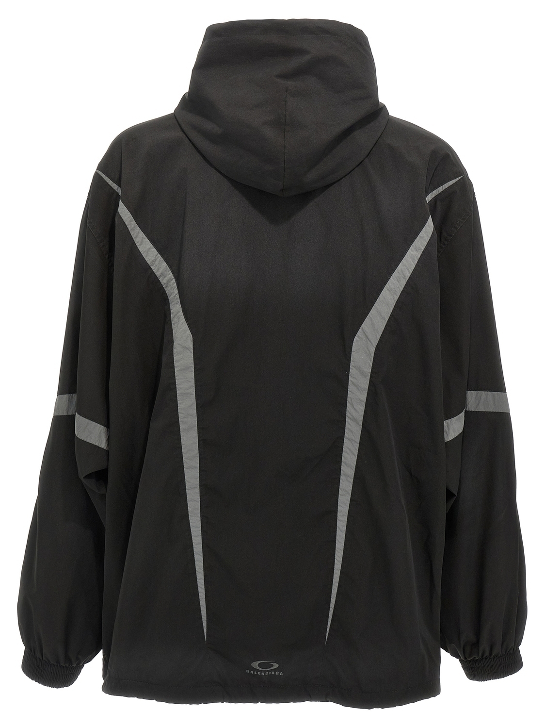 Спортивная куртка «Tracksuit Loop Sports Icon Ampia» BALENCIAGA, черный — фото 2