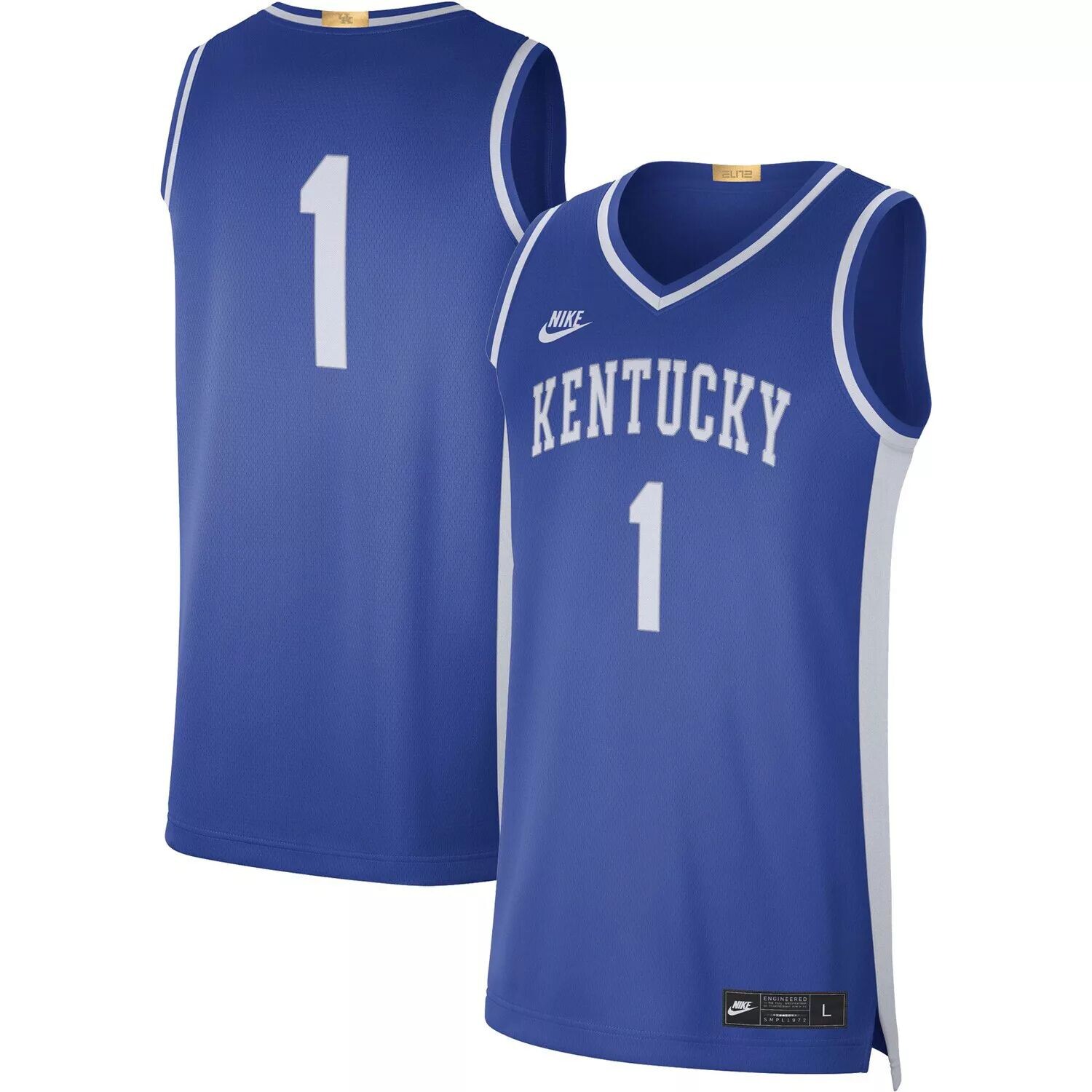 

Мужское джерси №1 в стиле ретро Royal Kentucky Wildcats Limited Nike