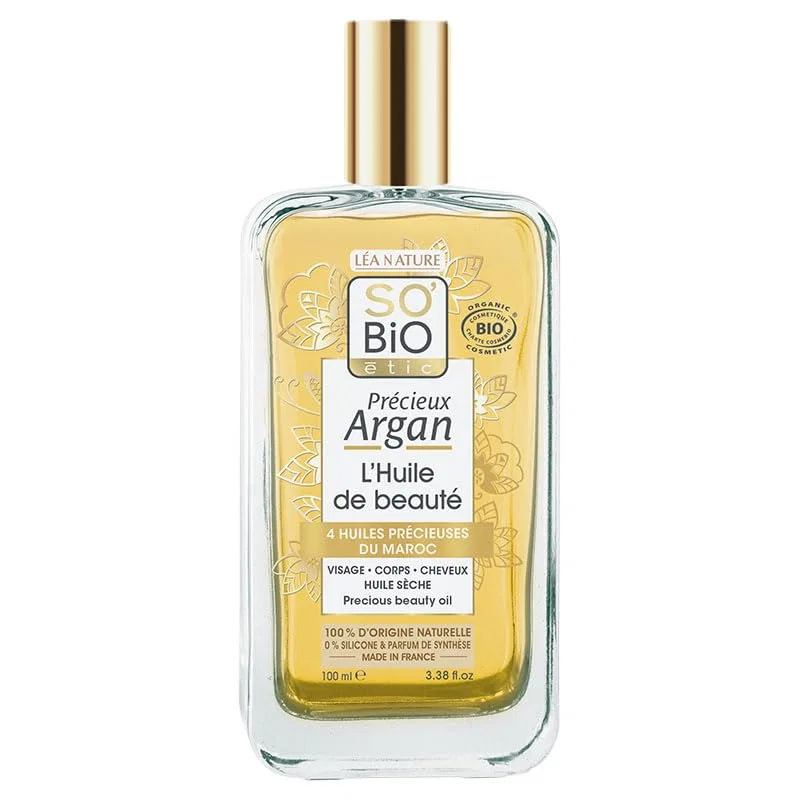 Масло для лица, тела и волос So Bio Étic Precious Argan, 100 мл So'Bio Étic