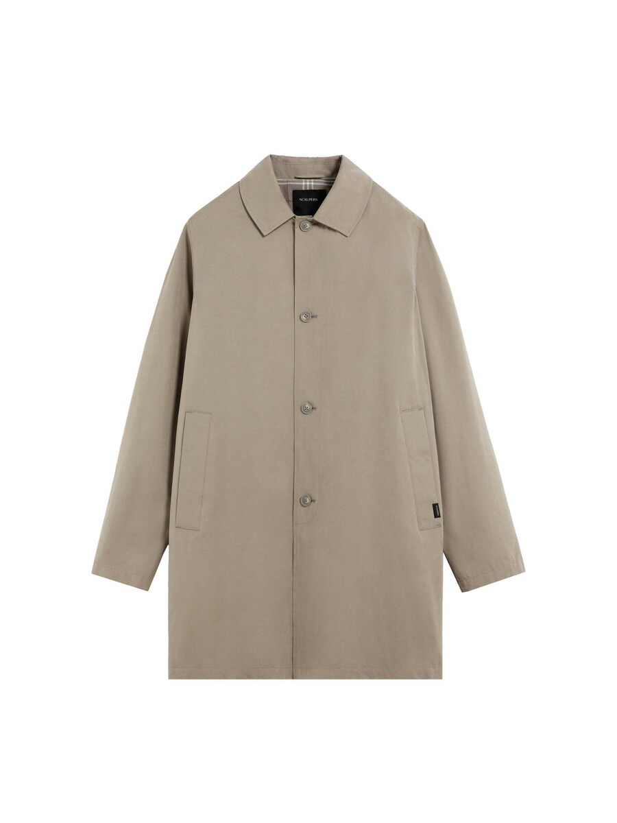 

Пальто межсезонное Scalpers Skog, серо-коричневый