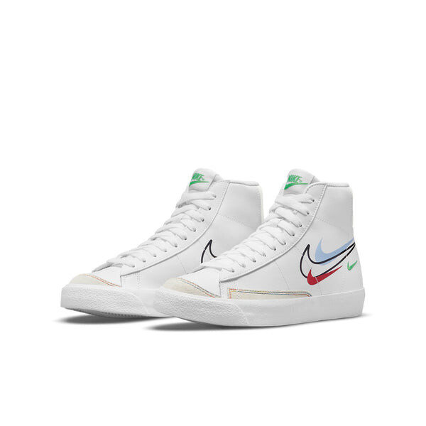 Кроссовки blazer mid '77 'swoosh pack' Nike, белый — фото 3