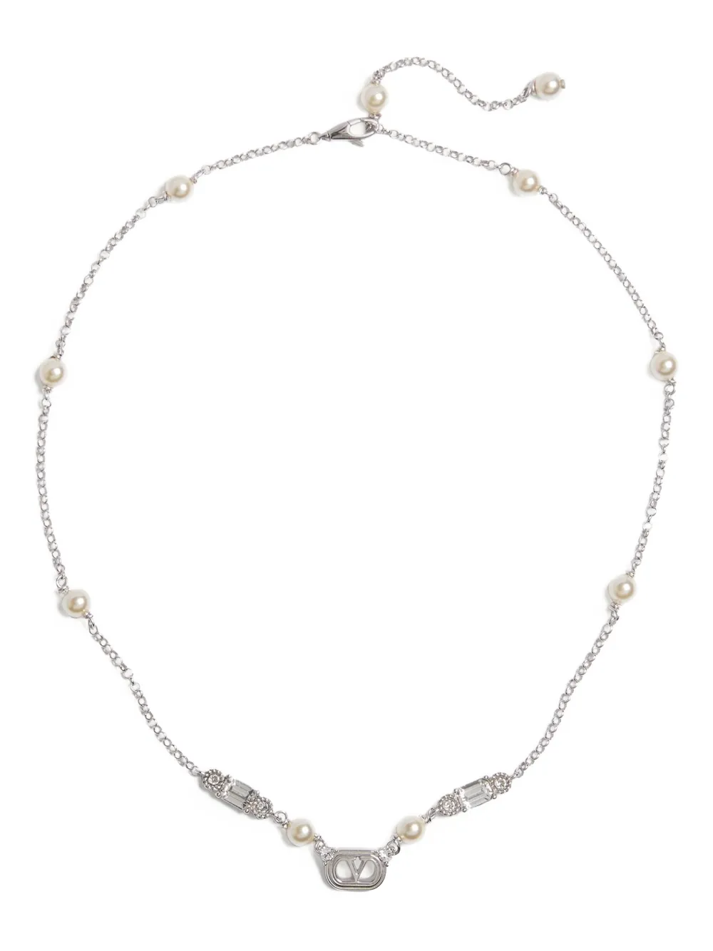 

Колье Ovalette Valentino Garavani, серебряный