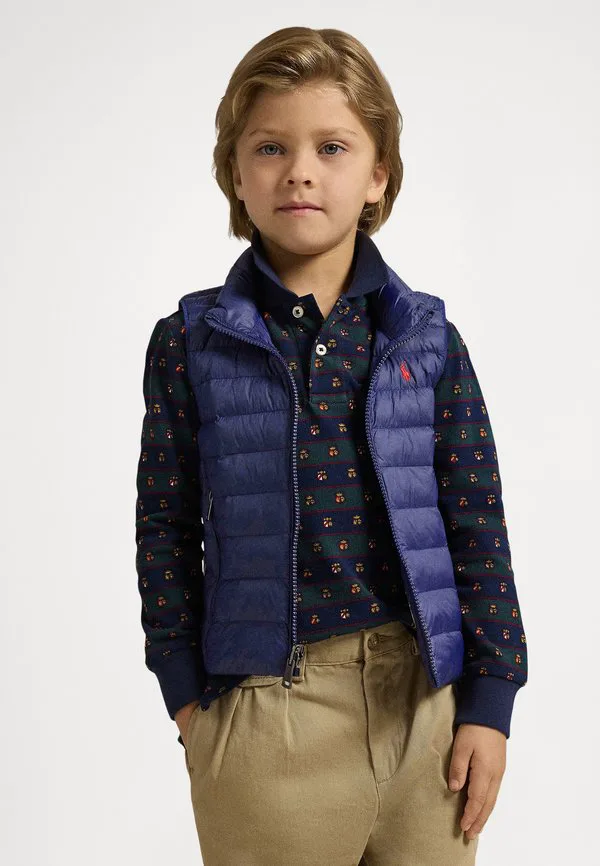 Стеганый жилет player 2, складывающийся в рулон, 714y Polo Ralph Lauren, Newport Navy