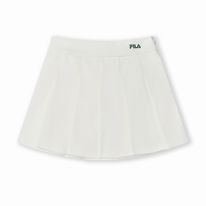 

FILA Теннисная повседневная короткая юбка для женщин Cloud White WT