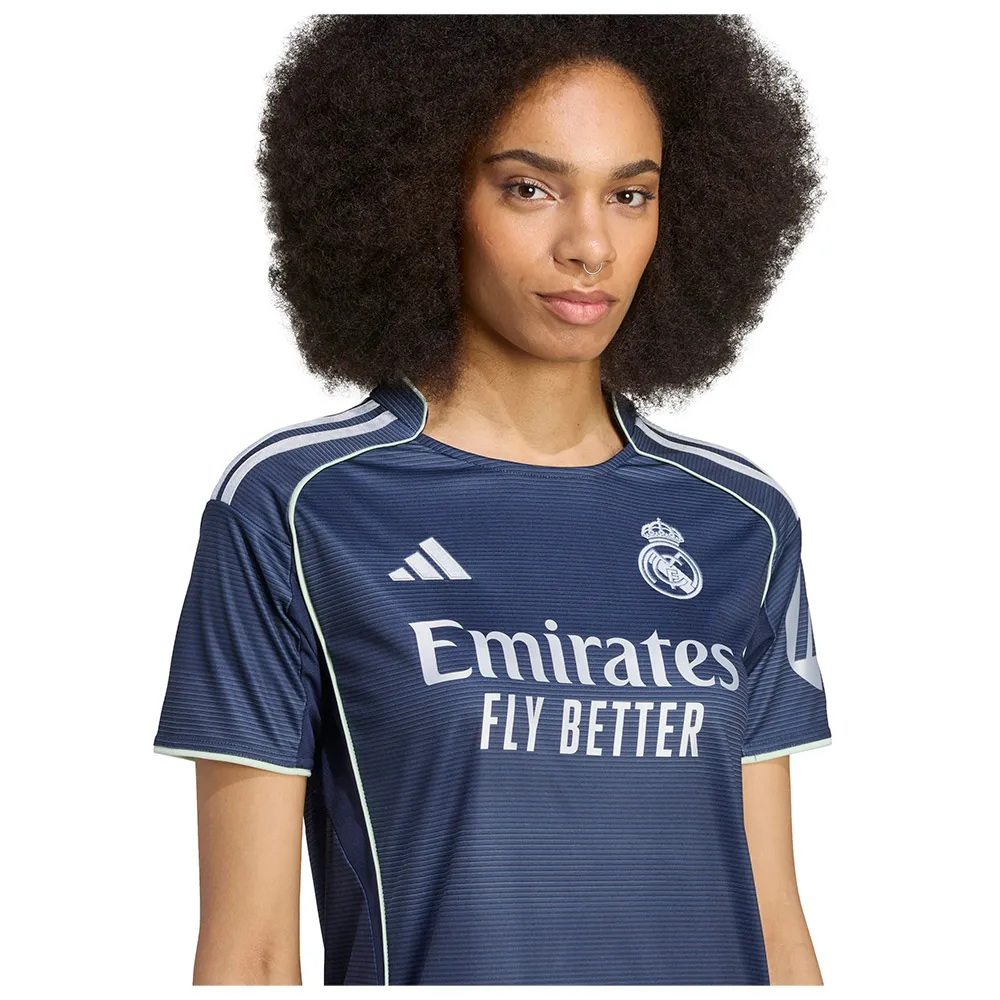 Футболка с коротким рукавом adidas Real Madrid 25/26 Away Woman, синий — фото 4