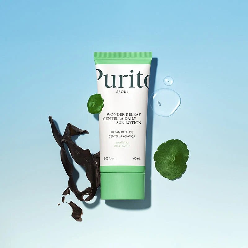 PURITO SEOUL - Wonder Releaf Centella Daily Sun Lotion - Ультралегкий солнцезащитный крем - 60 мл — фото 2