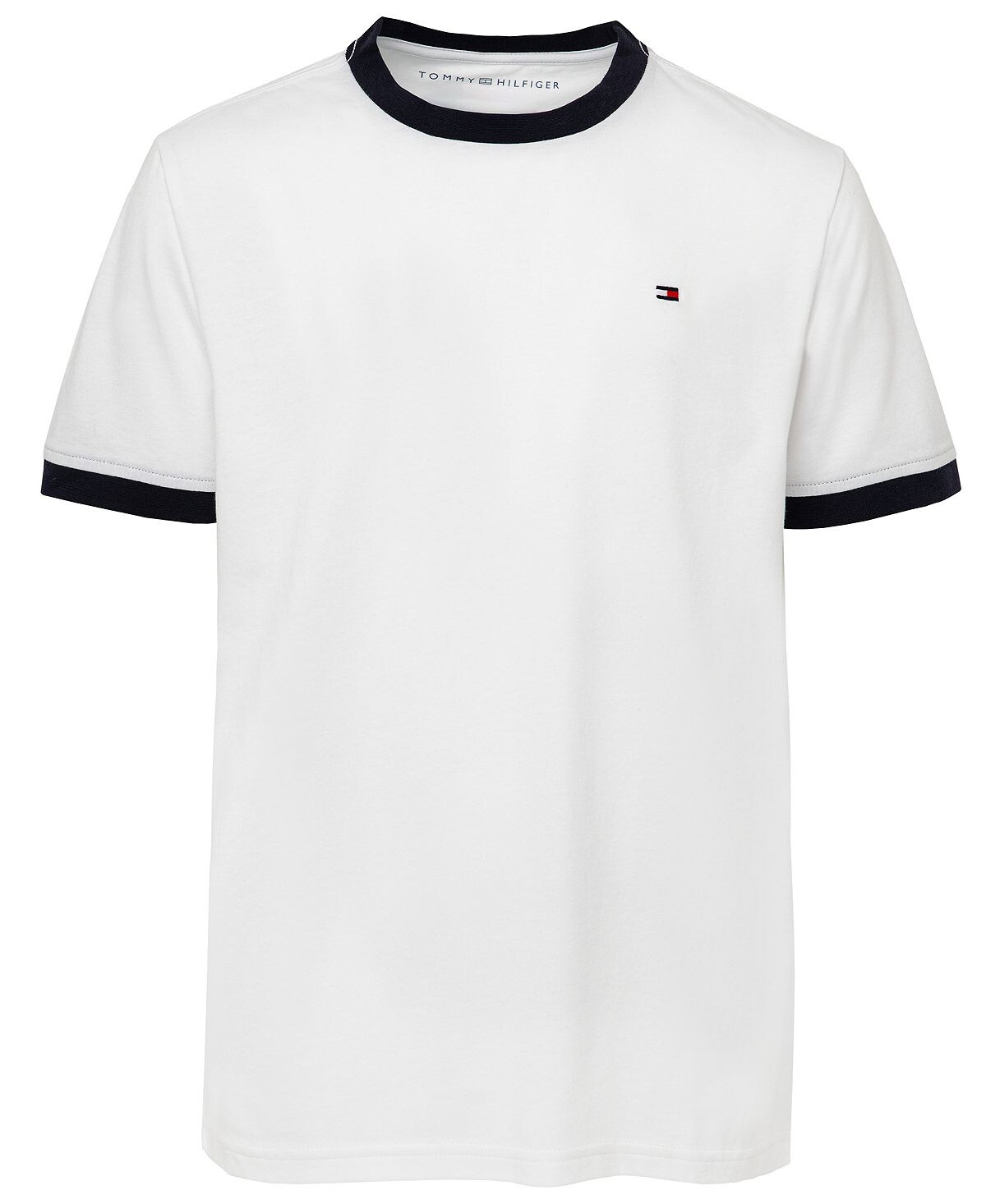 

Футболка Ken с контрастной отделкой и вышитым логотипом Big Boys Tommy Hilfiger