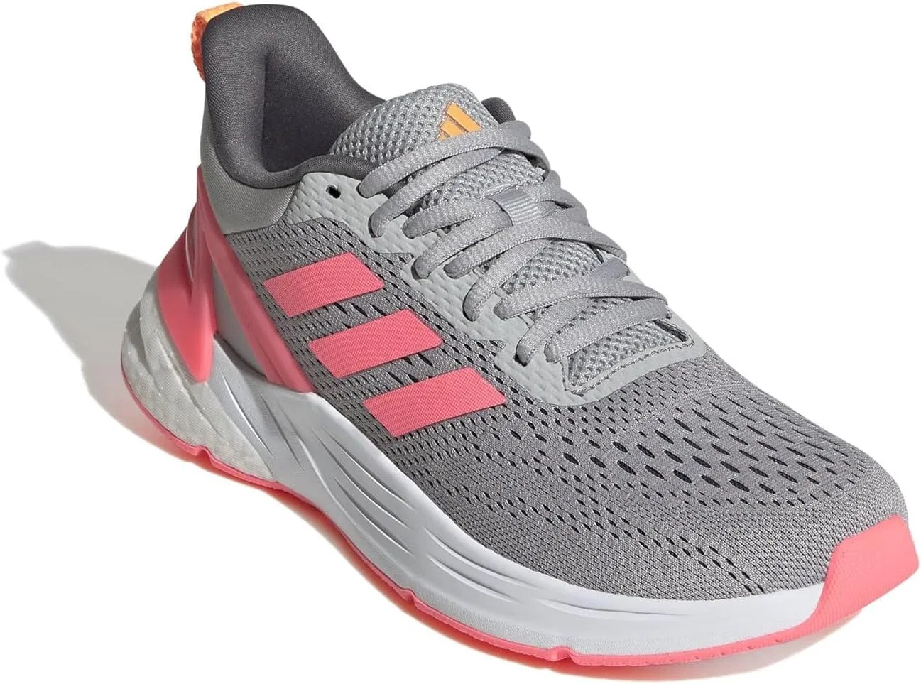 Детские беговые кроссовки Adidas Response Super 2.0 J унисекс, Grey Two Acid Red Flash Orange — фото 4