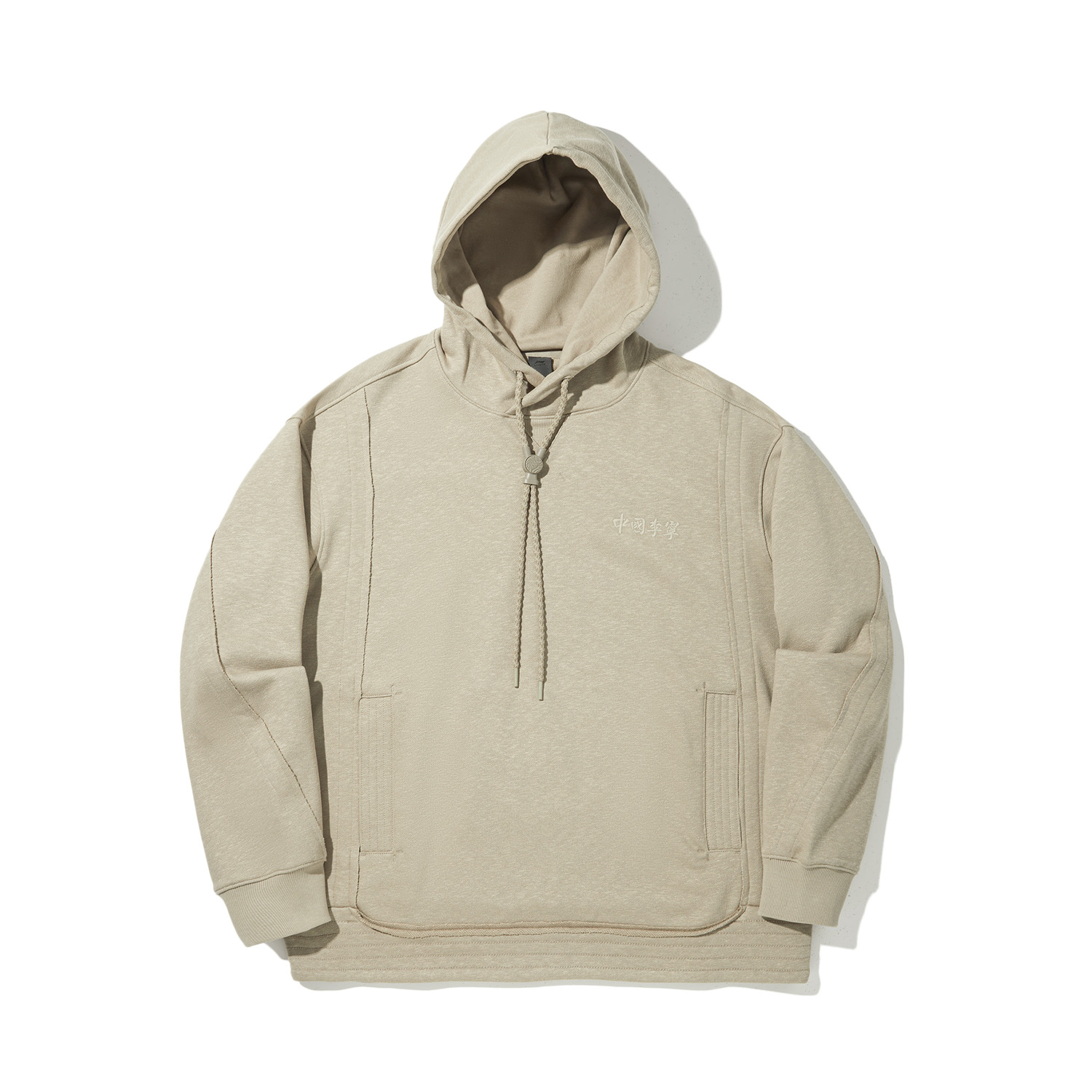 

Толстовка CHENGLONG LIANMINGKUAN мужская приглушенная трава LiNing, Muted Grass