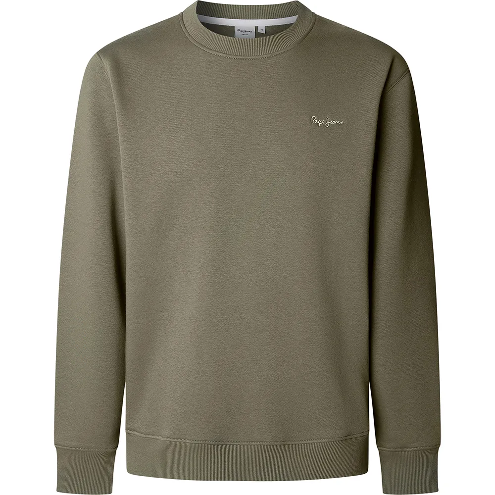 

Толстовка Pepe Jeans Macbeth Small Logo Plain, зеленый
